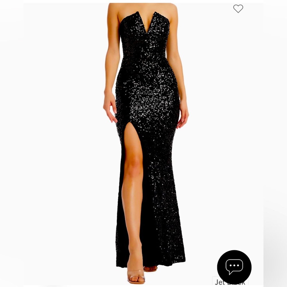Dress the Population Fernanda Sequin Mermaid Gown
